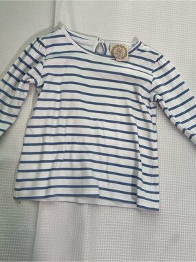 The Beaufort Bonnet Company Play Condition  Stipe Shirt Size 5